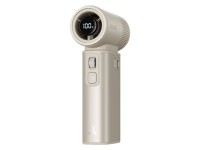 Ventilador port�til Jisulife Ultra2 9000mAh 5 em 1 com entrada USB - Marrom