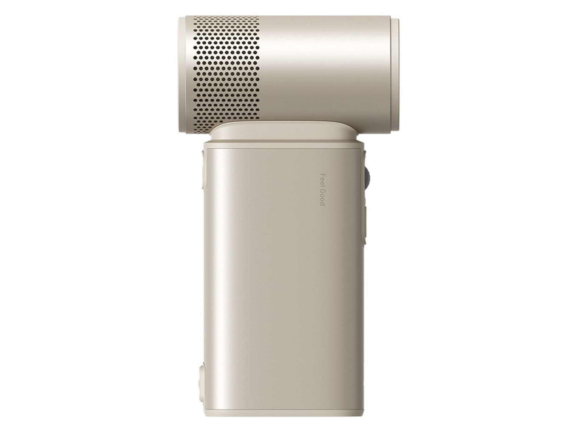 Ventilador portátil Jisulife Ultra2 9000mAh 5 em 1 com entrada USB - Marrom