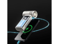 Ventilador portátil Jisulife Ultra2 9000mAh 5 em 1 com entrada USB - Marrom Ventilador portátil Jisulife Ultra2 9000mAh 5 em 1 com entrada USB - Marrom