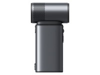 Ventilador portátil Jisulife Ultra2 de 9000 mAh, 5 en 1, mini ventilador USB - Gris oscuro Ventilador portátil Jisulife Ultra2 de 9000 mAh, 5 en 1, mini ventilador USB - Gris oscuro