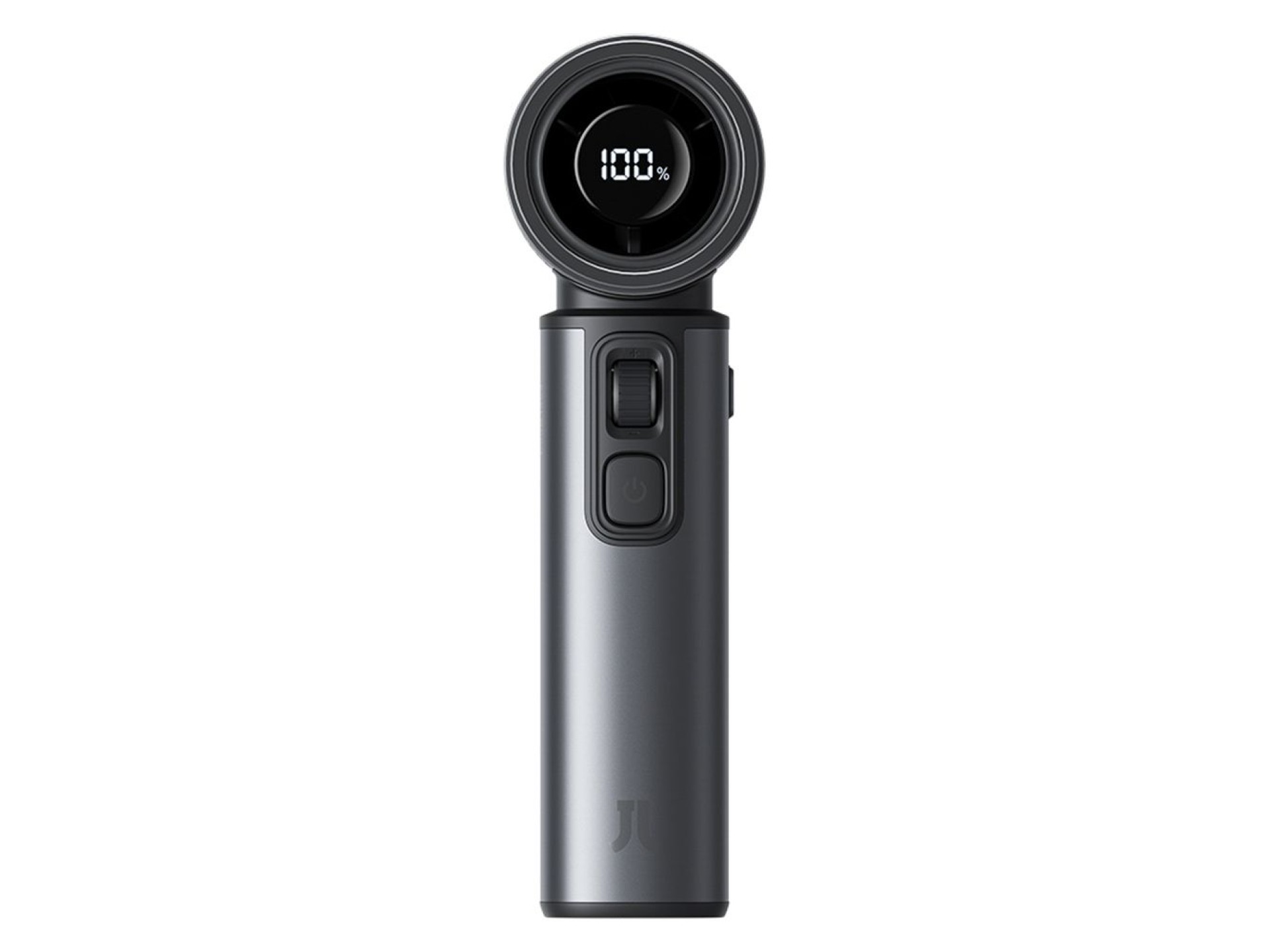 Ventilador portátil Jisulife Ultra2 de 9000 mAh, 5 en 1, mini ventilador USB - Gris oscuro