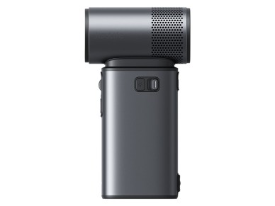 Ventilador port�til Jisulife Ultra2 de 9000 mAh, 5 en 1, mini ventilador USB - Gris oscuro