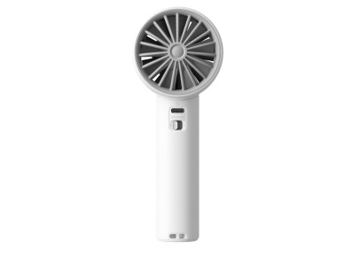 Ventilador port�til Jisulife de 10 pulgadas y 4000 mAh con conexi�n USB - Gris