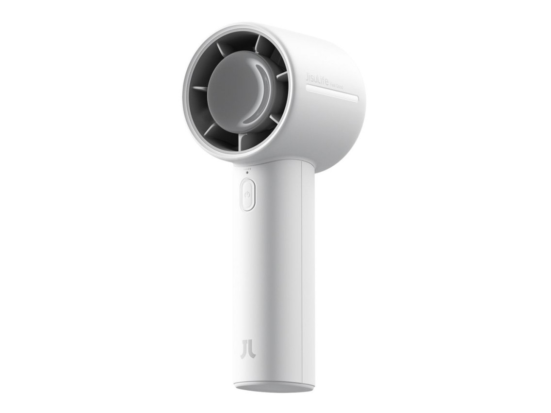Ventilador port�til Jisulife de 10 pulgadas y 4000 mAh con conexi�n USB - Gris
