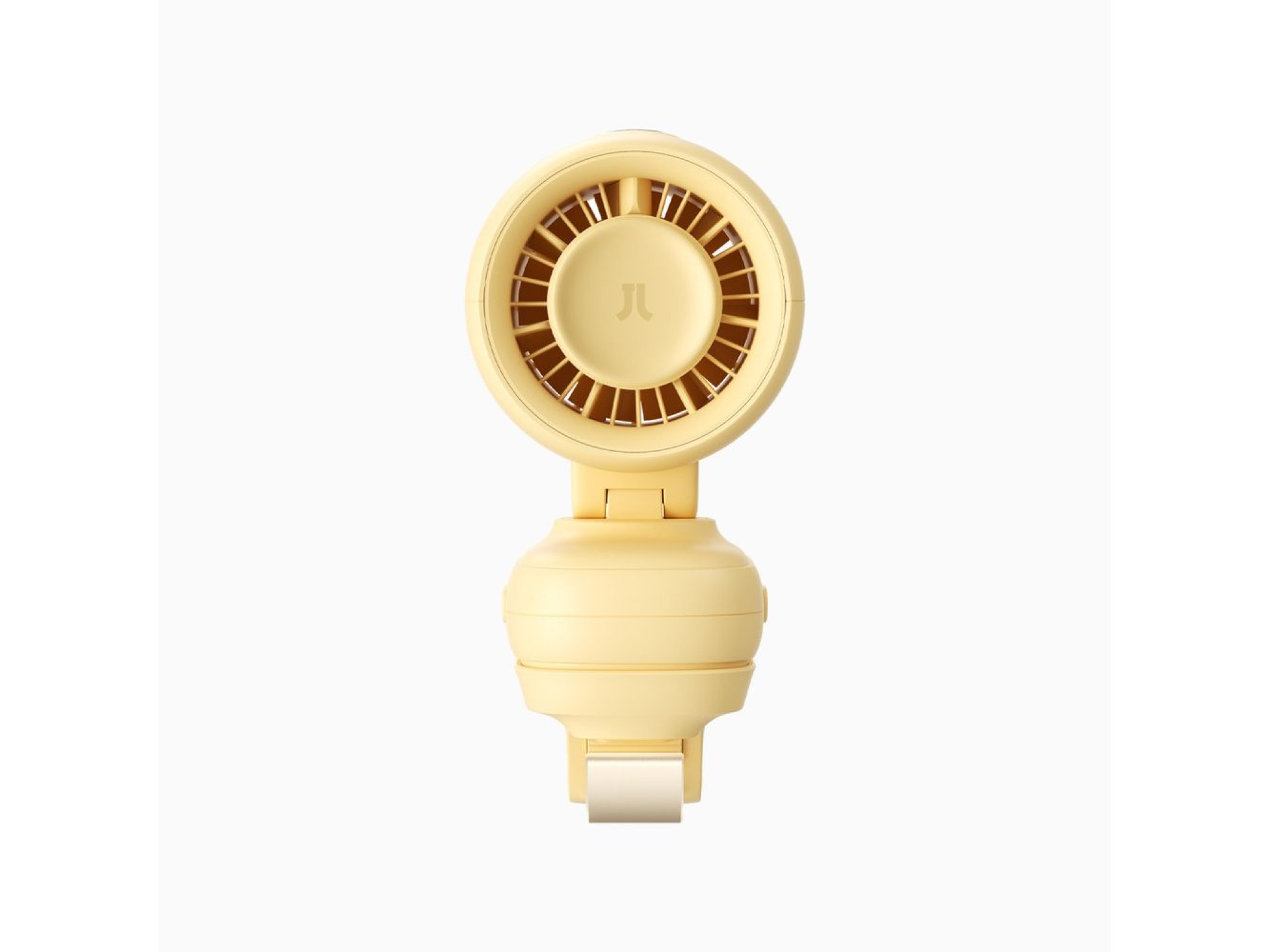 Jisulife Stroller Fan 4 5000mAh Mini Fan for Stroller with Metal Clip - Yellow