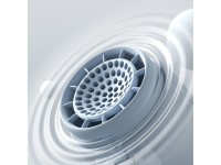 Mini ventilador Jisulife para carrinho de bebê, 5000mAh, com clipe de metal - Azul Mini ventilador Jisulife para carrinho de bebê, 5000mAh, com clipe de metal - Azul