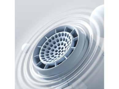 Ventilador para cochecito Jisulife 4 de 5000 mAh, mini ventilador con clip met�lico - Azul