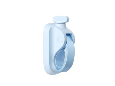 Ventilador para cochecito Jisulife 4 de 5000 mAh, mini ventilador con clip met�lico - Azul