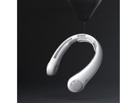 Ventilador de pescoço portátil Jisulife Neck Fan 4 de 5000mAh com USB - Cinza Ventilador de pescoço portátil Jisulife Neck Fan 4 de 5000mAh com USB - Cinza