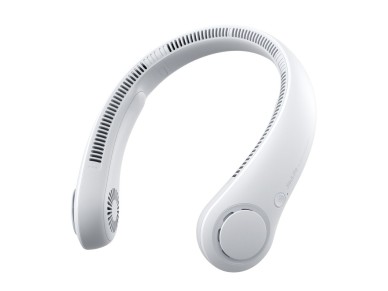 Ventilador de pescoço portátil Jisulife Neck Fan 3 de 4000mAh - Cinza Ventilador de pescoço portátil Jisulife Neck Fan 3 de 4000mAh - Cinza