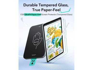 Pel�cula de vidro temperado ESR com toque de papel para iPad Air de 13" (2024/2025/2026)