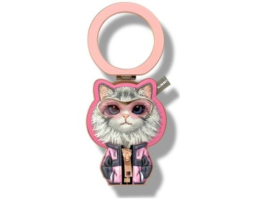 Nimmy Cool&Cute 2.0 Chinchila Colgante Magn�tico - Rosa
