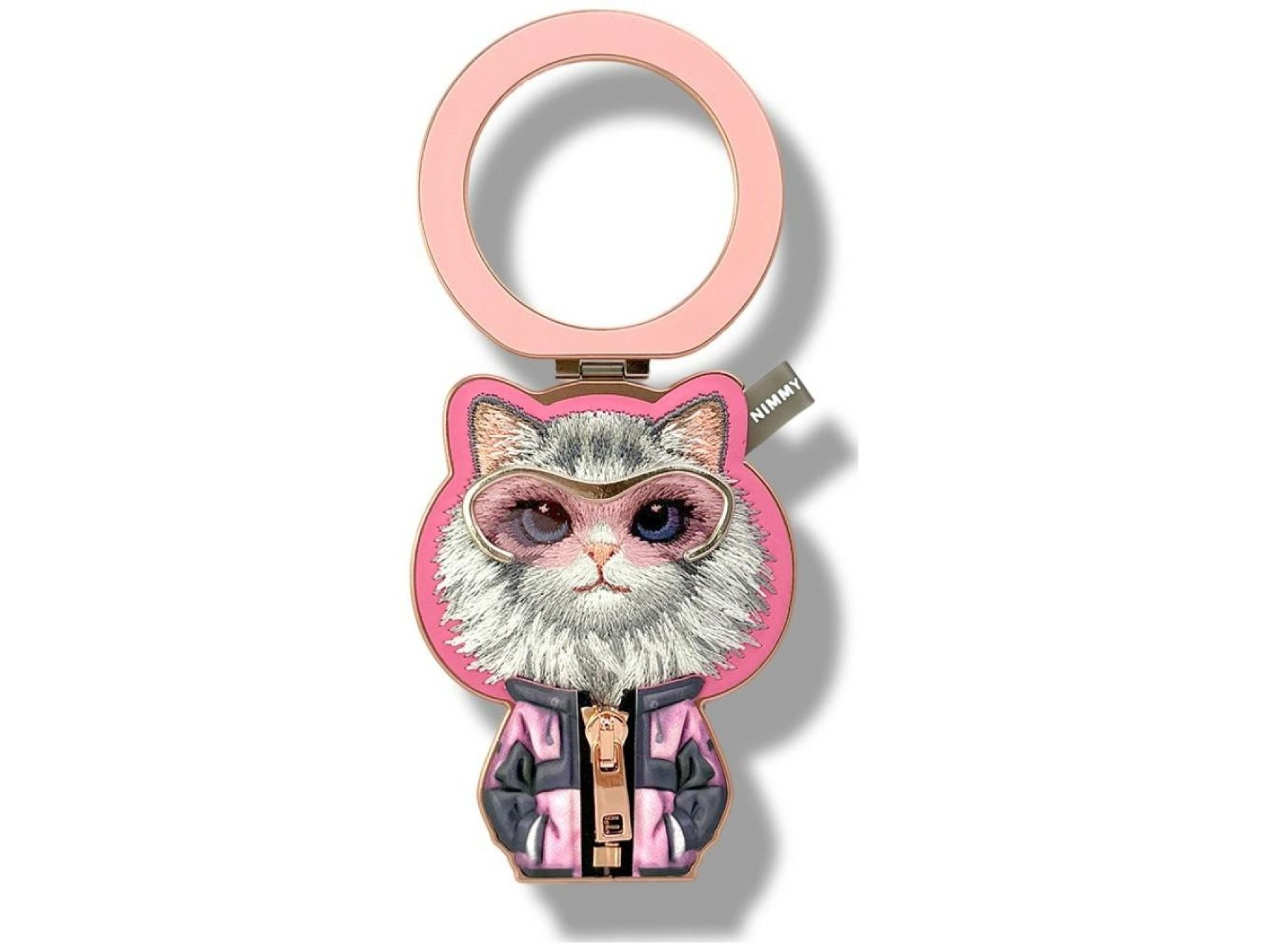Pingente Magnético Chinchila Nimmy Cool&Cute 2.0 - Rosa
