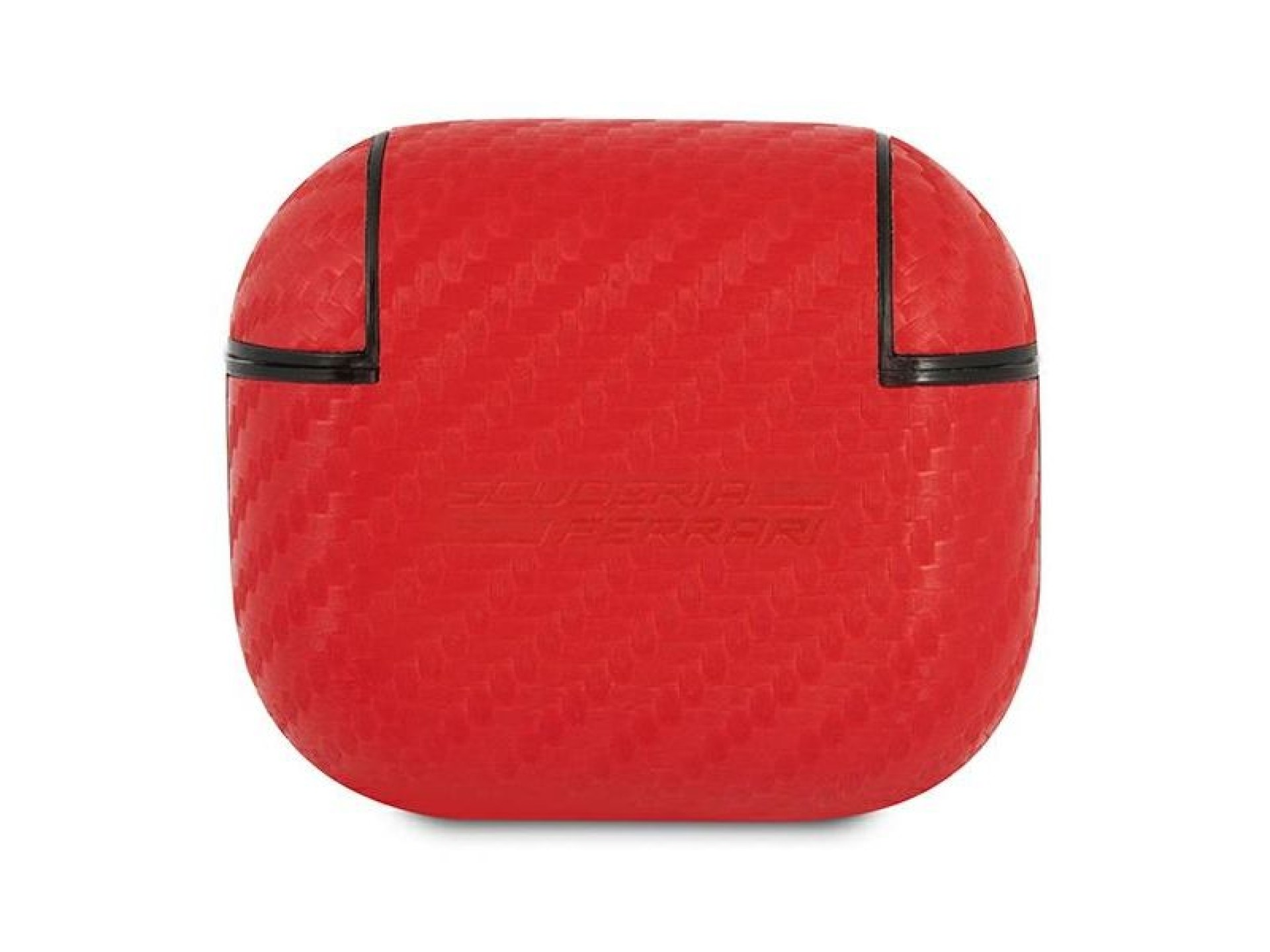 Ferrari FESA3CARE AirPods 3 cover red/red On Track PU Carbon
