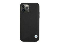 BMW Leather Deboss Case for iPhone 12 Pro Max - Black BMW Leather Deboss Case for iPhone 12 Pro Max - Black