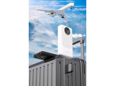 Bateria externa Dudao K12Pro 22,5 W PD 20000 mAh USB-A, USB-C - Preta Bateria externa Dudao K12Pro 22,5 W PD 20000 mAh USB-A, USB-C - Preta