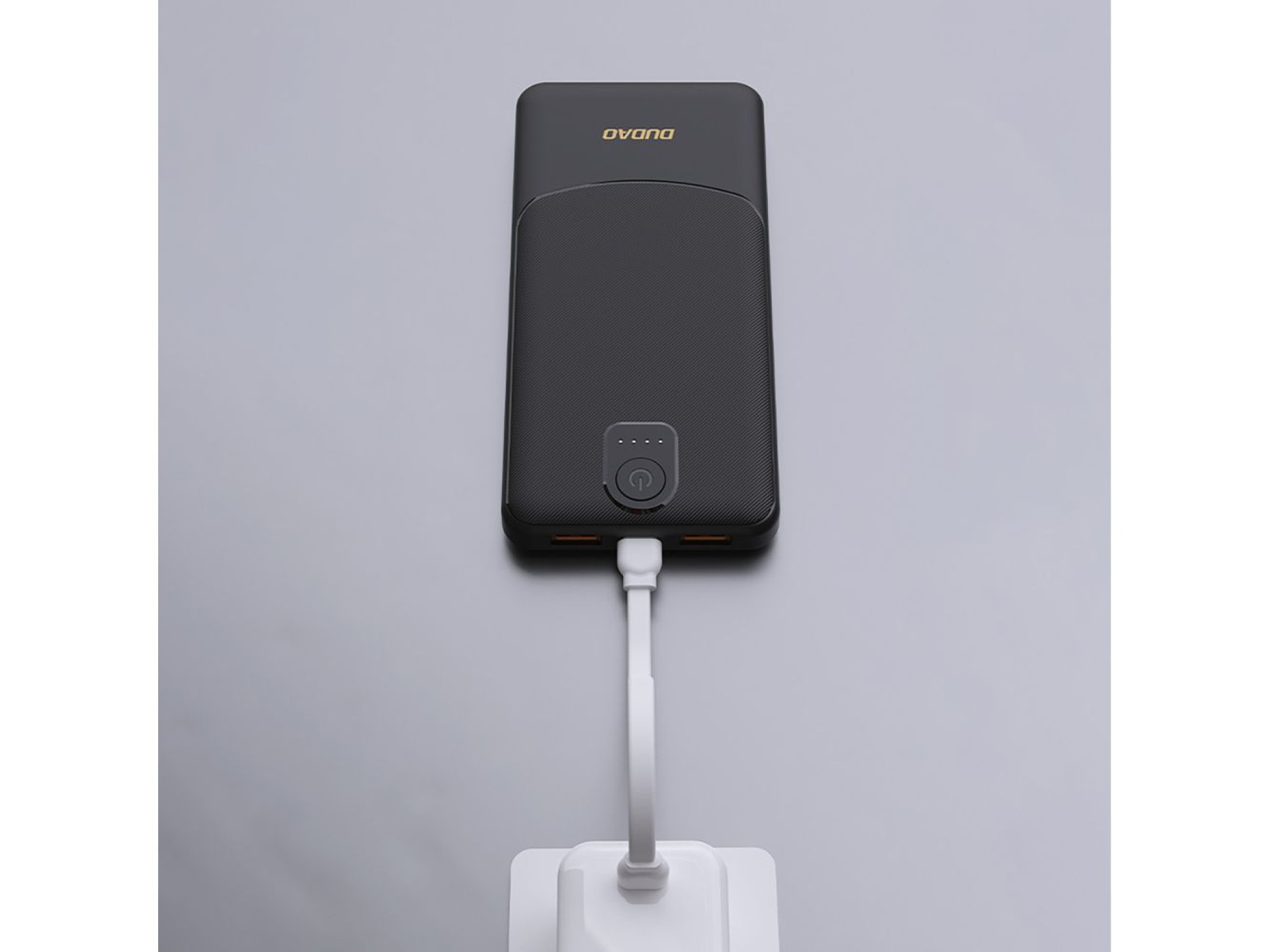 Dudao K10Pro Power Bank 2.4A 20000mAh 2 x USB-A - Black