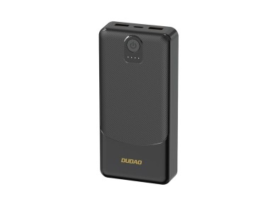 Dudao K10Pro Power Bank 2.4A 20000mAh 2 x USB-A - Black