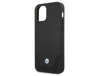 Capa BMW em couro perfurado para iPhone 12 / iPhone 12 Pro - Preta Capa BMW em couro perfurado para iPhone 12 / iPhone 12 Pro - Preta