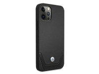 BMW Leather Perforate Case for iPhone 12 Pro Max - Black BMW Leather Perforate Case for iPhone 12 Pro Max - Black