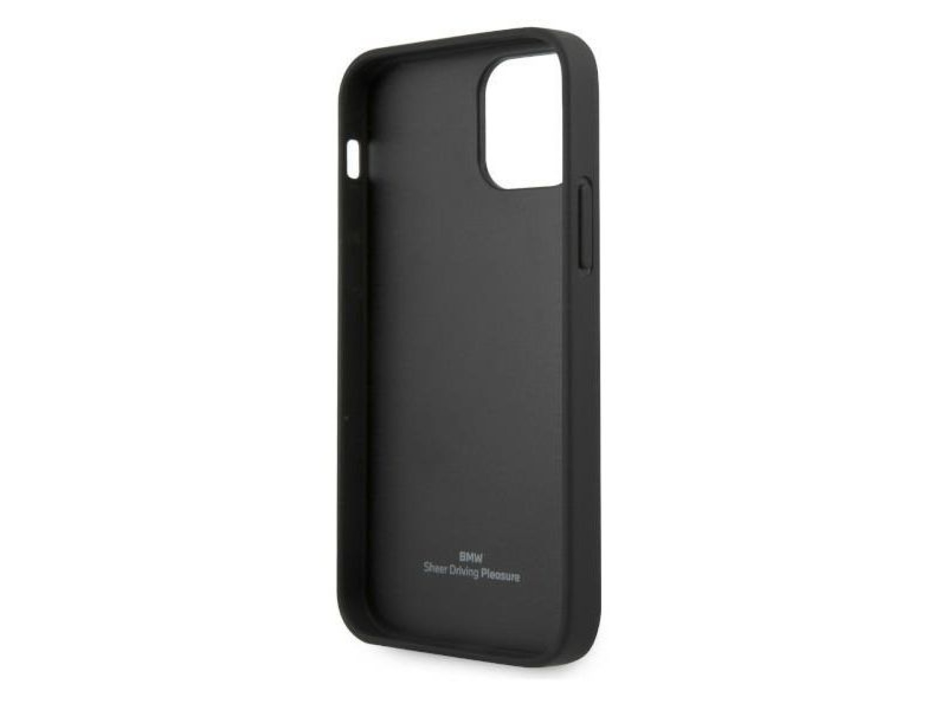 BMW Leather Perforate Case for iPhone 12 Pro Max - Black