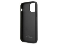 Capa BMW em couro perfurado com curvatura para iPhone 12 Pro Max - Vermelha Capa BMW em couro perfurado com curvatura para iPhone 12 Pro Max - Vermelha