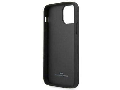 BMW Leather Curve Perforate Case for iPhone 12 Pro Max - Black BMW Leather Curve Perforate Case for iPhone 12 Pro Max - Black