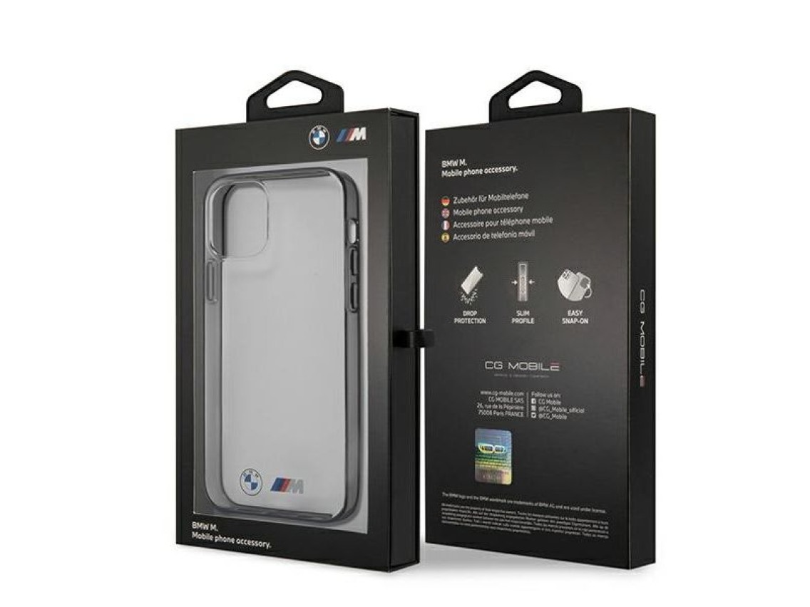 BMW Sandblast Case for iPhone 12 mini - Transparent