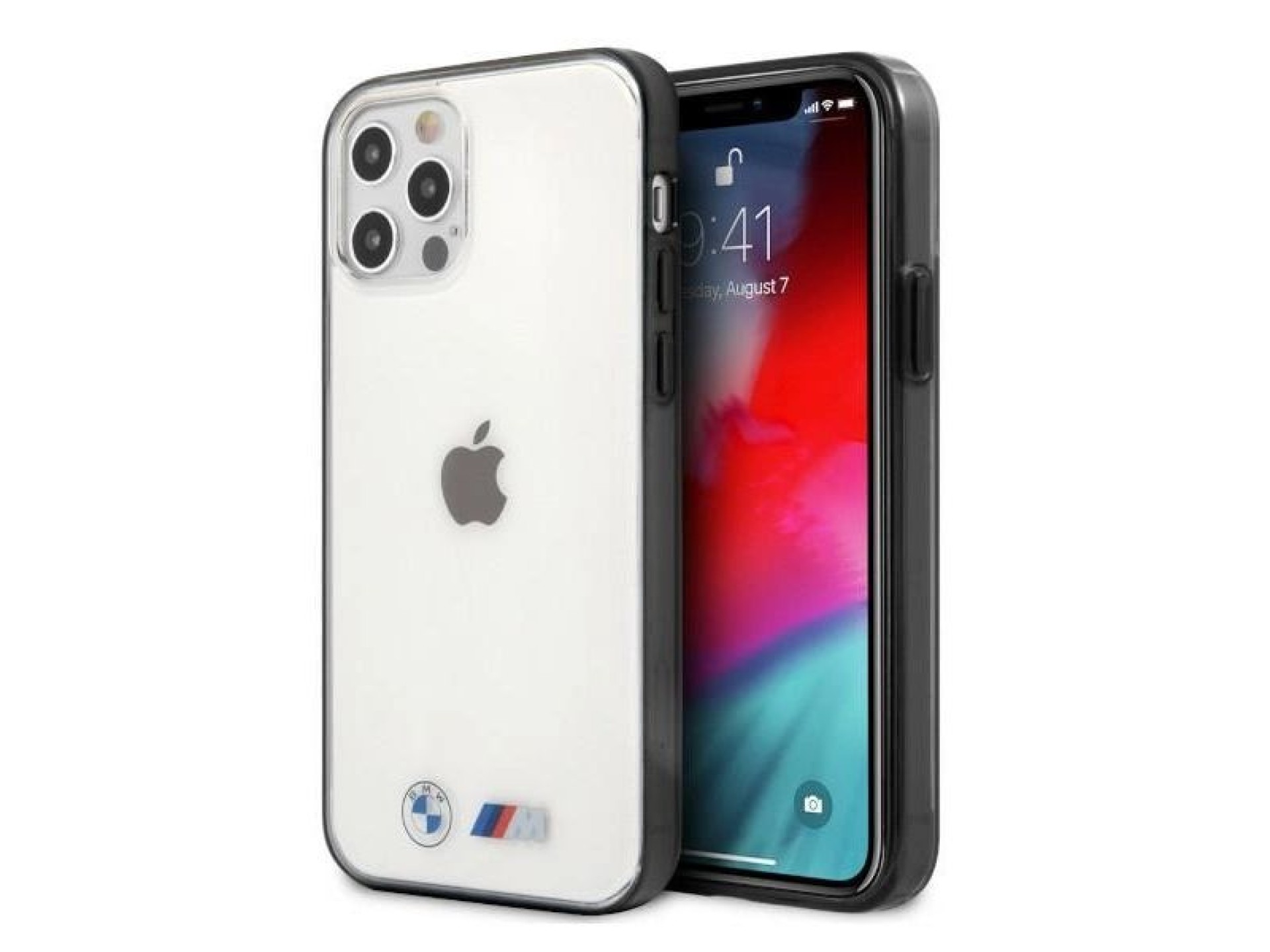 Capa BMW Sandblast para iPhone 12 Pro Max - Transparente