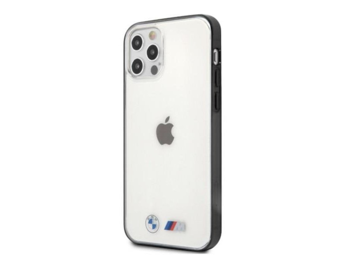 Capa BMW Sandblast para iPhone 12 Pro Max - Transparente