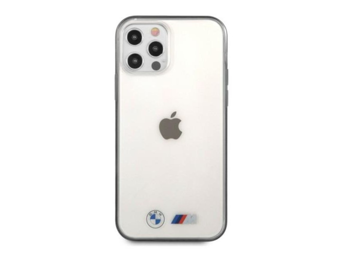 Capa BMW Sandblast para iPhone 12 Pro Max - Transparente