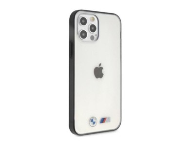 BMW Sandblast Case for iPhone 12 Pro Max - Transparent