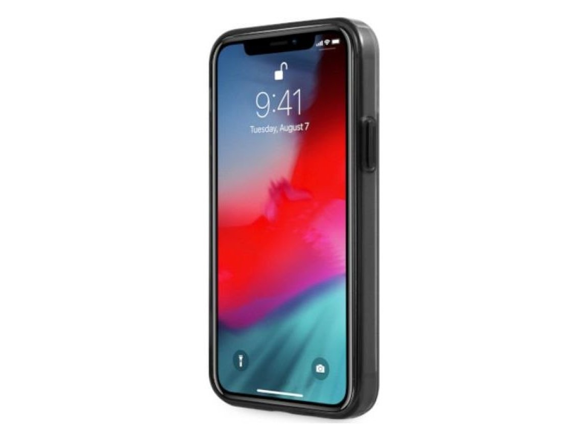 Capa BMW Sandblast para iPhone 12 Pro Max - Transparente