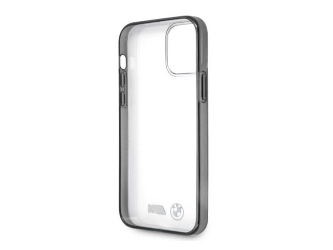 Capa BMW Sandblast para iPhone 12 Pro Max - Transparente
