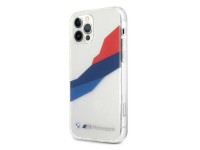 Capa BMW Motorsport Tricolor para iPhone 12 Pro Max - Transparente