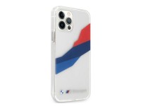 Capa BMW Motorsport Tricolor para iPhone 12 Pro Max - Transparente