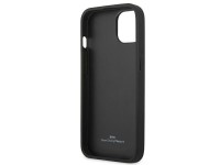 BMW Leather Curve Perforate Case for iPhone 13 - Red BMW Leather Curve Perforate Case for iPhone 13 - Red