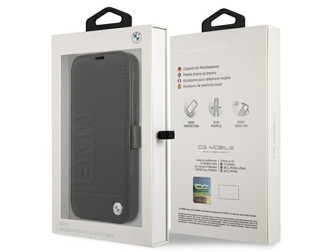 BMW Signature Case for iPhone 13 mini - Black