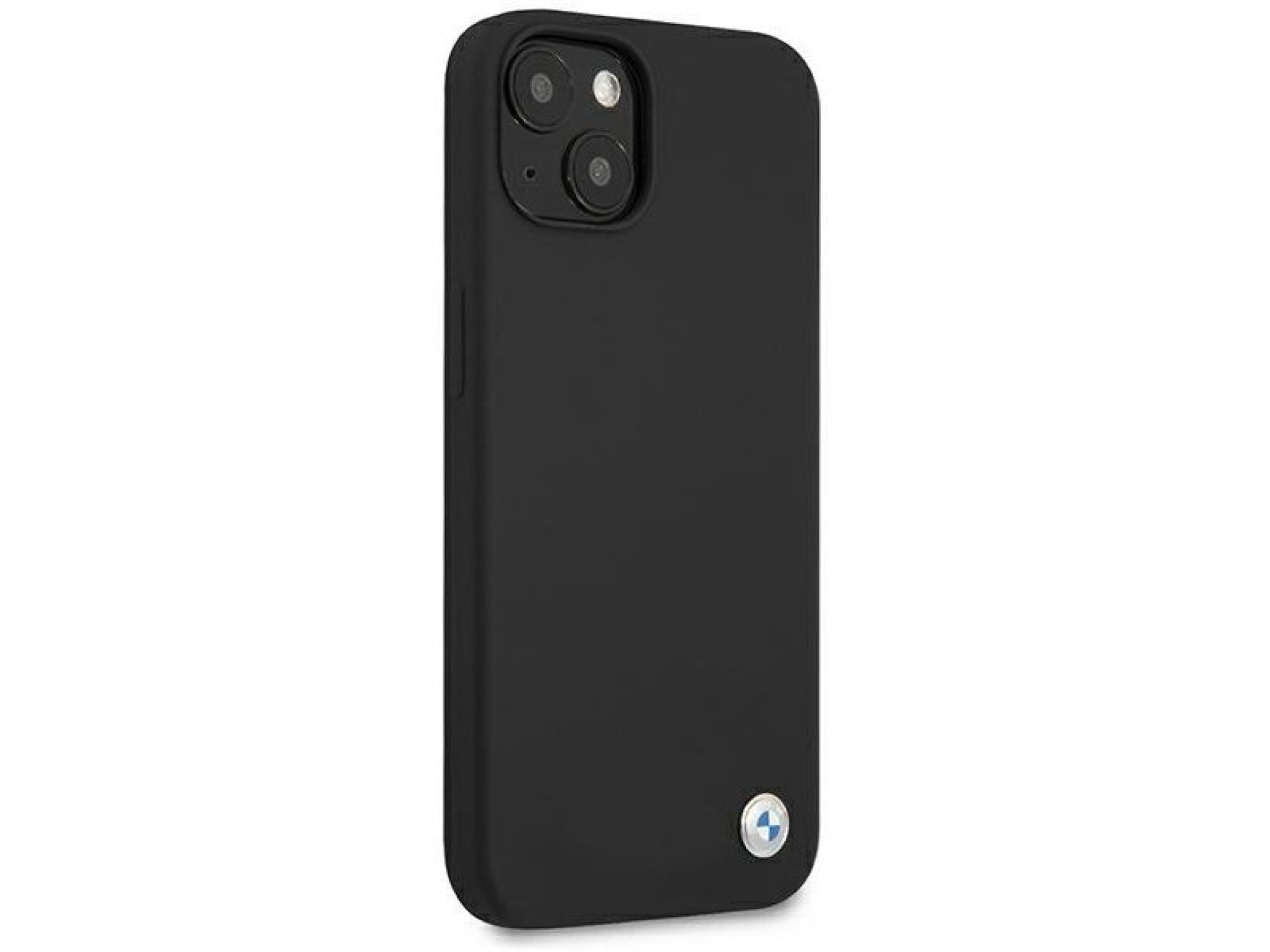 Funda de silicona BMW Signature para iPhone 13 - Negra