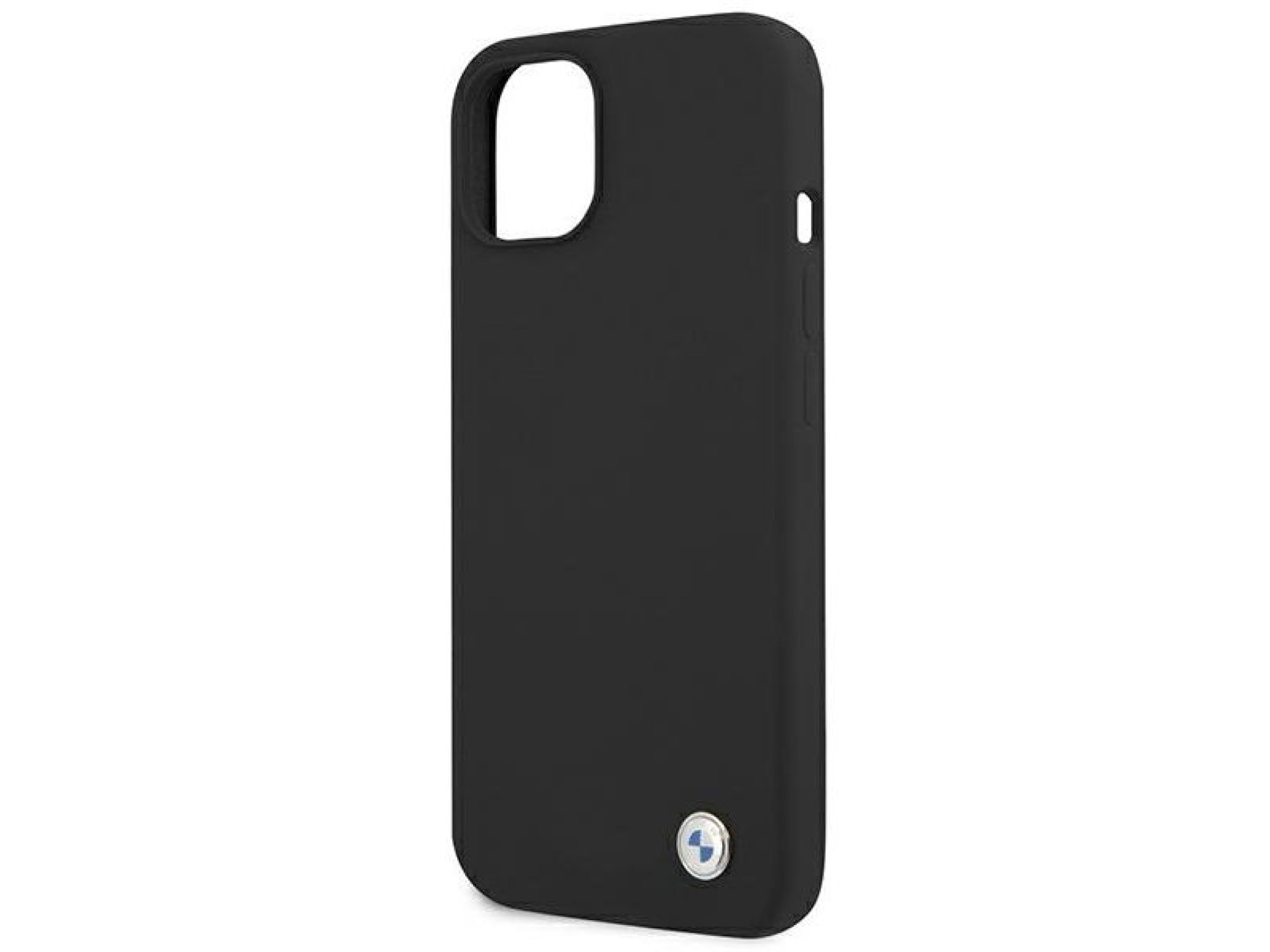 Funda de silicona BMW Signature para iPhone 13 - Negra