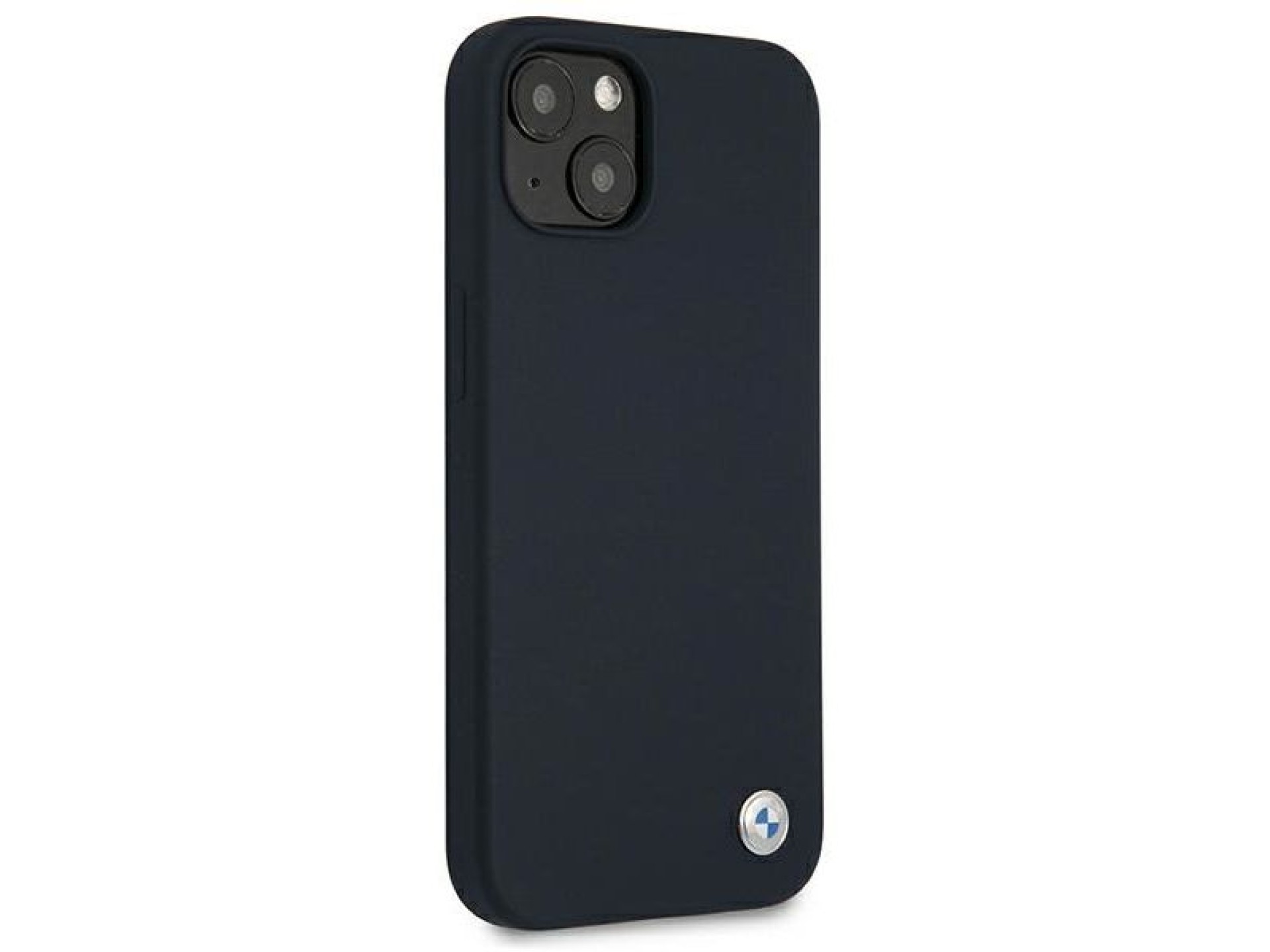 BMW Silicone Signature Case for iPhone 13 mini - Navy Blue