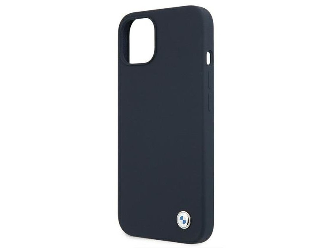 BMW Silicone Signature Case for iPhone 13 mini - Navy Blue
