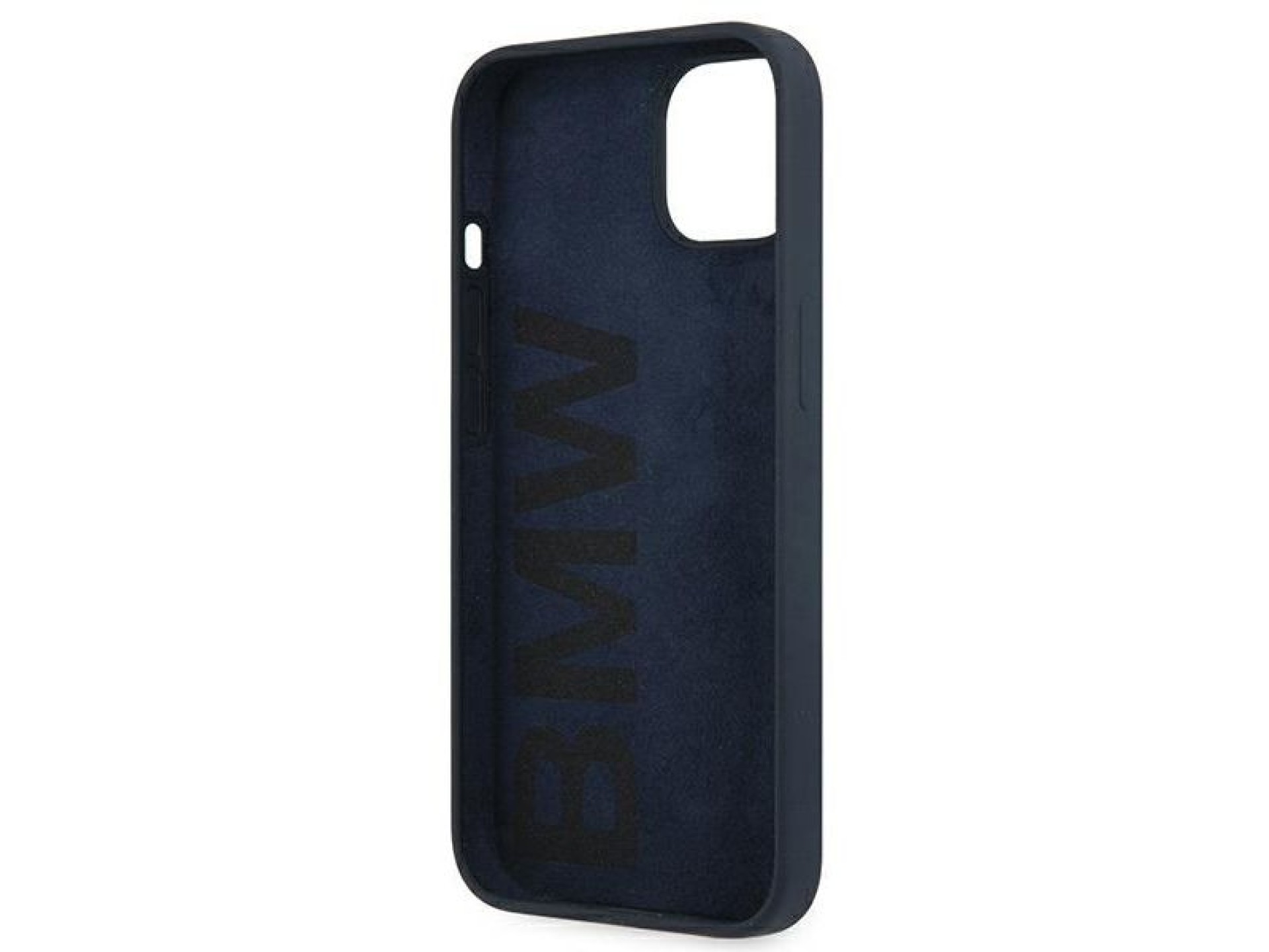 BMW Silicone Signature Case for iPhone 13 mini - Navy Blue