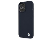Funda de silicona BMW Signature para iPhone 13 Pro Max de 6,7" - Azul marino Funda de silicona BMW Signature para iPhone 13 Pro Max de 6,7" - Azul marino