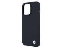 Funda de silicona BMW Signature para iPhone 13 Pro Max de 6,7" - Azul marino Funda de silicona BMW Signature para iPhone 13 Pro Max de 6,7" - Azul marino