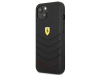 Ferrari FEHCP13SRQUK iPhone 13 mini 5.4" capa r�gida preta/preta Off Track acolchoada