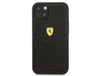 Ferrari FEHCP13SRQUK iPhone 13 mini 5.4" capa r�gida preta/preta Off Track acolchoada