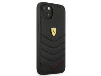 Ferrari FEHCP13SRQUK iPhone 13 mini 5.4" capa r�gida preta/preta Off Track acolchoada