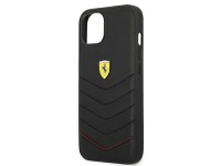 Ferrari FEHCP13SRQUK iPhone 13 mini 5.4" capa r�gida preta/preta Off Track acolchoada