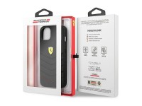 Ferrari FEHCP13SRQUK iPhone 13 mini 5.4" capa r�gida preta/preta Off Track acolchoada